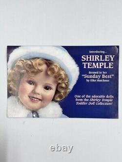 VTG Little Miss Shirley Temple Doll by Danbury Mint Toddler Collection