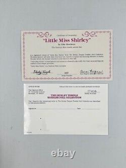 VTG Little Miss Shirley Temple Doll by Danbury Mint Toddler Collection