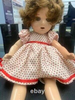 Vintage 15 Shirley Temple Doll Late 1930's Early 40's