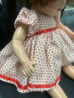 Vintage 15 Shirley Temple Doll Late 1930's Early 40's