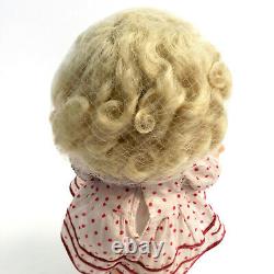 Vintage 16 SHIRLEY TEMPLE Composition Doll 1930s Ideal Sleepy Eyes Pin Hairnet