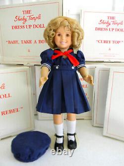 Vintage 16 Shirley Temple Dress Up Dollwith11 NEW Dress Up OutfitsOrig Boxes
