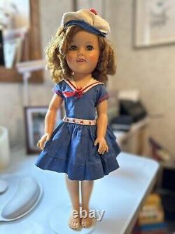 Vintage 17 Shirley Temple Vinyl Doll 1950s
