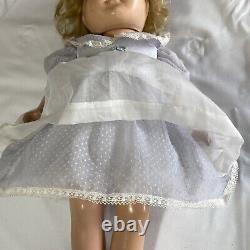 Vintage 18 IDEAL Shirley Temple Composition Creepy Doll 1930's