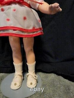 Vintage 1930 Era Shirley Temple 13 Composition Doll in Excellent Condition