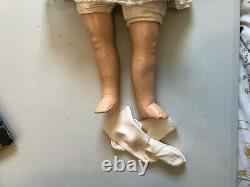 Vintage 1930's Ideal Brand Suzette Shirley Temple Look-a-like Doll