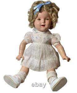 Vintage 1930s 18 Composition Shirley Temple Doll