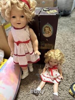 Vintage 1930s Shirley Temple Dolls & Case