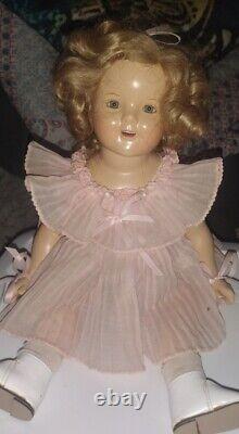 Vintage 1935 Shirley Temple Doll 18 IN