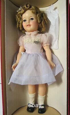 Vintage 1950's Ideal 17 Vinyl Shirley Temple Doll with box Fantastic Example MIB