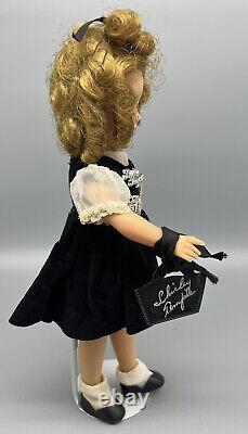 Vintage 1950's Ideal Shirley Temple 12 Doll ST-12 Tagged Velvet Dress Bag Pin