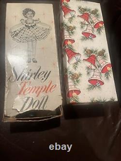 Vintage 1950's Shirley Temple Idea Sleepy Eyes Dolls With Box And Tags