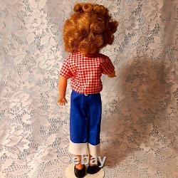Vintage 1950s Ideal 12 Vinyl Shirley Temple Doll in Original Outfit