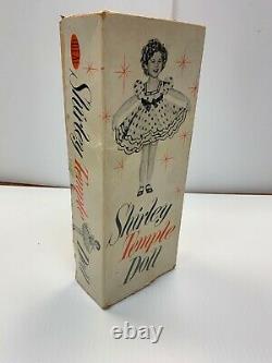Vintage 1950s Ideal Shirley Temple Doll Model 9500 12 with Original Box GC USED
