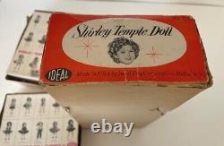 Vintage 1957 Shirley Temple Doll Ideal Boxs & Clothing 9500