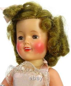 Vintage 1959 Ideal Shirley Temple Doll ST-12 Sleep Eyes Open Mouth withTeeth & Box