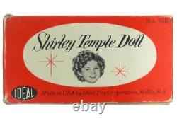 Vintage 1959 Ideal Shirley Temple Doll ST-12 Sleep Eyes Open Mouth withTeeth & Box