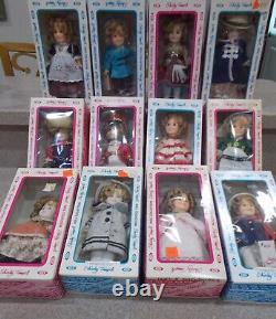 Vintage 1982 Ideal Shirley Temple Dolls in Orig. Box Lot of 12