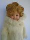 Vintage 22 Composition Ideal Shirley Temple Doll In Fur Coat Capt January Dress