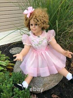 Vintage Beautiful Shirley Temple Playpal Doll Danbury Mint (Lovee Co) 33