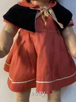 Vintage Composition 18 Madame Alexander Little Colonel Shirley Temple Doll