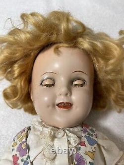 Vintage Composition Ideal Shirley Temple Doll 18 Tall