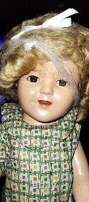 Vintage Composition SHIRLEY TEMPLE doll 16 IDEAL SWEET