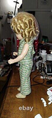 Vintage Composition SHIRLEY TEMPLE doll 16 IDEAL SWEET