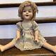 Vintage Composition Shirley Temple 22 Inch Doll 2 Dresses