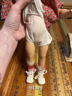 Vintage Composition Shirley Temple Rare Baby Doll Flirty eyes 15