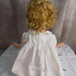 Vintage Cute Shirley Temple Doll Antique 55cm Sleep Eye/Composition Used 33