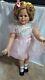 Vintage Danbury Mint Shirley Temple 36 Playpal Companion Doll With Dress & Shoes