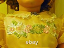 Vintage Danbury NM SHIRLEY TEMPLE 36 Playpal Companion Doll With Dress & Shoes