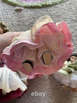 Vintage Doll Lot-Shirley Temple, little Women & Madame Alexander- In Need Of TLC