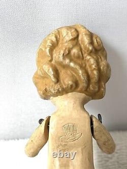 Vintage Dollhouse Doll Shirley Temple 4.5 Tall