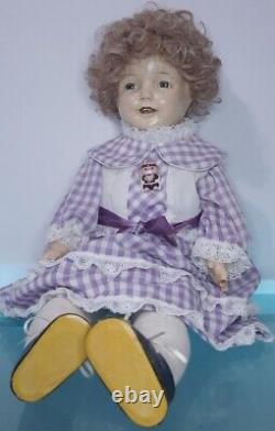 Vintage FIBEROID 25 Composition Doll 1930s RARE Mama Shirley Temple Hoyer HTF