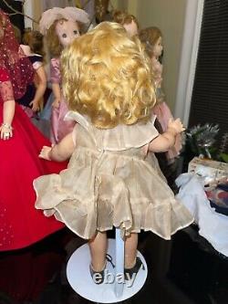 Vintage IDEAL NOVELTY & TOY CO SHIRLEY TEMPLE COMPOSITION DOLL18 1934 original