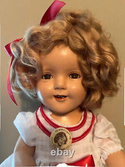 Vintage Ideal 1934 20 original Shirley Temple Comp Doll. A Real Beauty