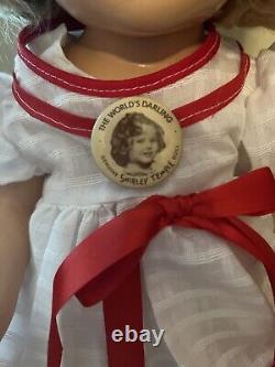 Vintage Ideal 1934 20 original Shirley Temple Comp Doll. A Real Beauty