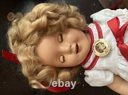 Vintage Ideal 1934 20 original Shirley Temple Comp Doll. A Real Beauty