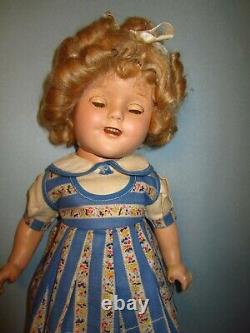 Vintage Ideal Composition Shirley Temple Doll Rare Outfit