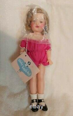 Vintage Ideal Shirley Temple Doll, 12 IN 1950s Shirley Temple Vinyl All Original