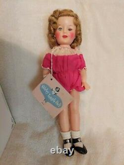 Vintage Ideal Shirley Temple Doll, 12 IN 1950s Shirley Temple Vinyl All Original