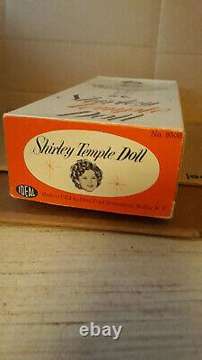 Vintage Ideal Shirley Temple Doll 12 In Tagged DressIOB