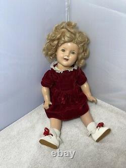 Vintage Ideal Shirley Temple Doll 18 Tall