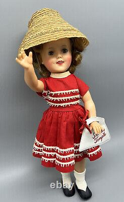 Vintage Ideal Shirley Temple Doll #9503 Original Clothing Purse ST-12 1958 12 IN