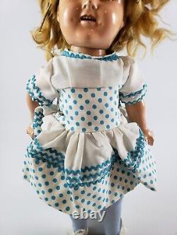 Vintage Ideal Shirley Temple Doll Rare COP N&T. Co Version 1934 20