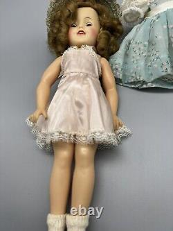 Vintage Ideal Shirley Temple Doll ST-12 Tagged 12 IN Shirley Temple Doll 1950's