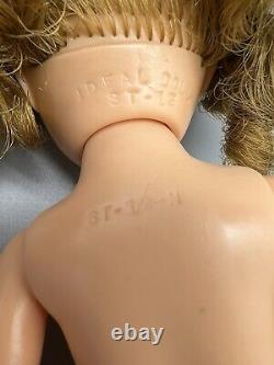 Vintage Ideal Shirley Temple Doll ST-12 Two Labeled Cases Tagged 1958 12 IN Doll