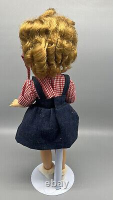 Vintage Ideal Shirley Temple Doll ST-15 Rebecca Of Sunnybrook Farm 15 IN Doll